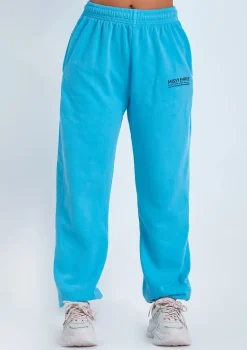 Imogen Blue Missy Empire Text Oversized Joggers