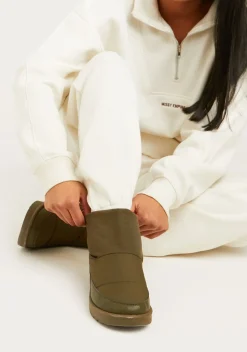 Jianna Cream Embroidered Cuffed Joggers
