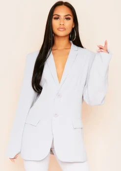Mae Grey Oversized Boyfriend Blazer